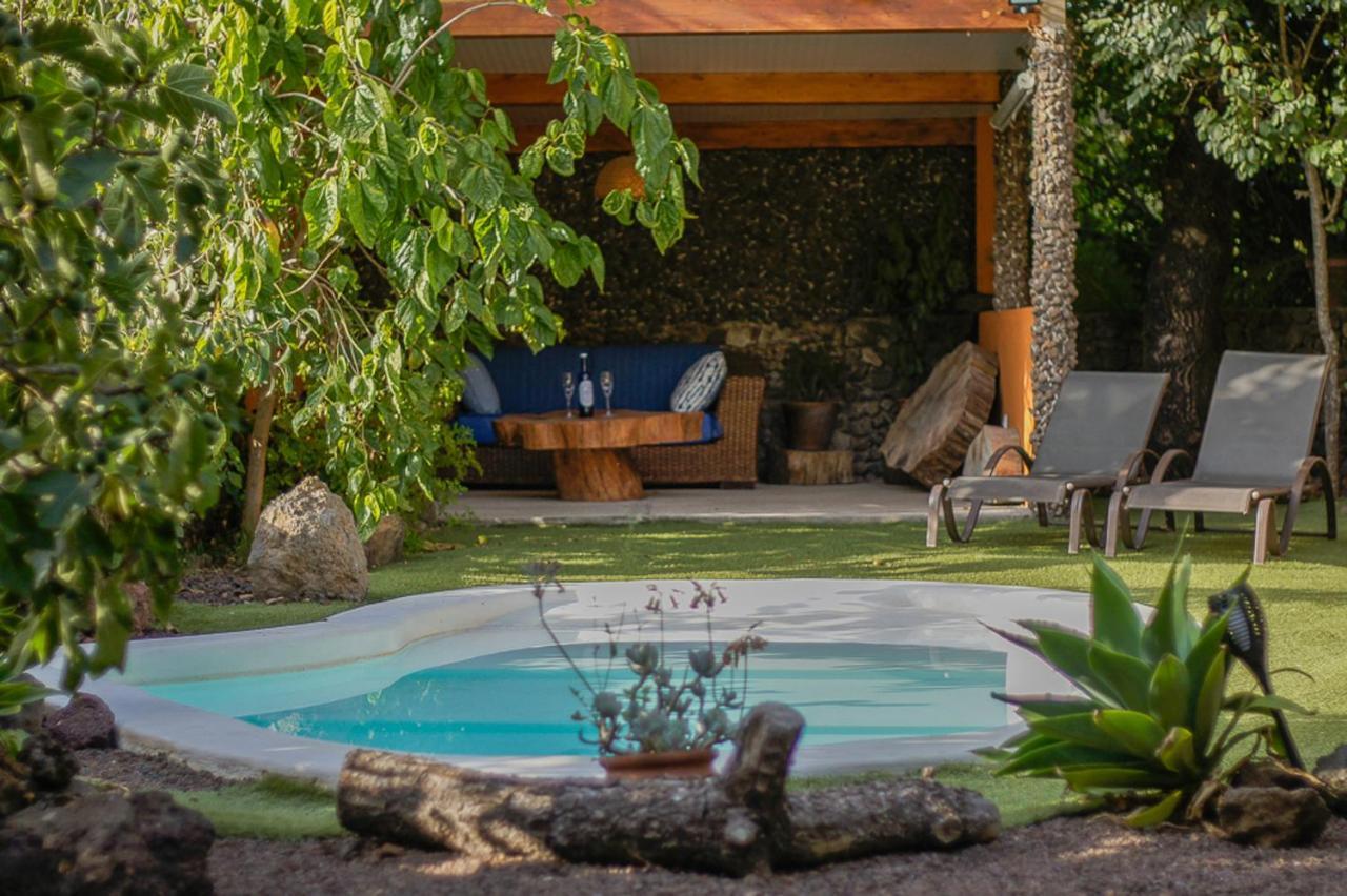 Villa Los Matos Pool And Garden Valleseco Dış mekan fotoğraf