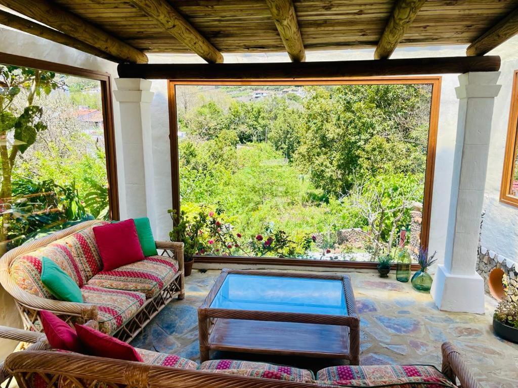 Villa Los Matos Pool And Garden Valleseco Dış mekan fotoğraf